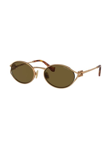 gold miu miu sunglasses|Miu Miu sunglasses sale.